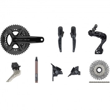 SHIMANO Dura-Ace Di2 R9250 2x12 34-50 Groupset W/ Disc Brake SHIMANO Dura-Ace Di2 R9250 2x12 34-50 Groupset W/ Disc Brake
