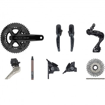 SHIMANO Dura-Ace Di2 R9250 Power Meter Groupset 2x12 34-50 W/ Disc Brake SHIMANO Dura-Ace Di2 R9250 Power Meter Groupset 2x12 34-50 W/ Disc Brake