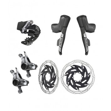 SRAM Red eTap AXS 1 Post-Mount HRD Groupset SRAM Red eTap AXS 1 Post-Mount HRD Groupset