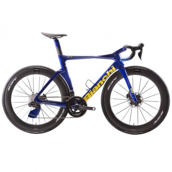 2025 Bianchi OLTRE RC Founder Edition - Blue Italia - Yellow Heritage 2025 Bianchi OLTRE RC Founder Edition - Blue Italia - Yellow Heritage