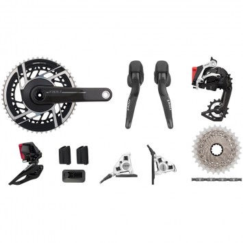 SRAM RED AXS E1 Hydraulic Disc Brake 12 Speed Power Meter Groupset SRAM RED AXS E1 Hydraulic Disc Brake 12 Speed Power Meter Groupset